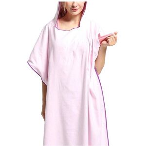 GreenZech (Pink) Quick Drying Hooded Bathrobe Microfiber Towel GreenZech (Pink) Quick Drying Hooded Bathrobe Microfiber Towel