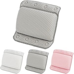 GEEZY Bathtub Pillow - Ergonomic Luxury Bath Cushion Quick Dry for Head Neck Sup GEEZY Bathtub Pillow - Ergonomic Luxury Bath Cushion Quick Dry for Head Neck Sup