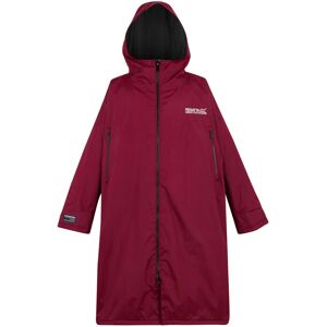 (S-M, Dark Maroon) Regatta Unisex Adult Waterproof Fleece Lined Changing Robe (S-M, Dark Maroon) Regatta Unisex Adult Waterproof Fleece Lined Changing Robe