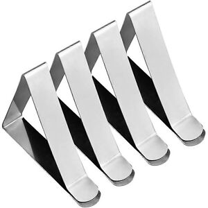 Unbranded For 4 Pcs Stainless Steel Tablecloth Clipnonslip Adjustable Table Cover Clamps C Unbranded For 4 Pcs Stainless Steel Tablecloth Clipnonslip Adjustable Table Cover Clamps C