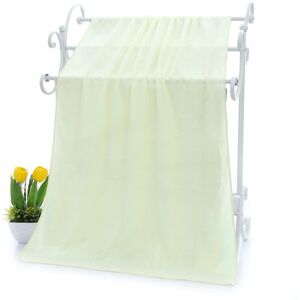 Unbranded (Bright Yellow) 70x140cm Fiber Microfiber Bath Beach Absorbent Drying Shower Tow Unbranded (Bright Yellow) 70x140cm Fiber Microfiber Bath Beach Absorbent Drying Shower Tow