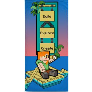 Minecraft Bath Beach Towel 140 x 70 cm 100% COTTON Alex Minecraft Bath Beach Towel 140 x 70 cm 100% COTTON Alex