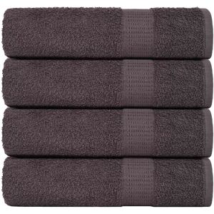 vidaXL Shower Towels 4 pcs Anthracite - Bath Towels vidaXL Shower Towels 4 pcs Anthracite - Bath Towels