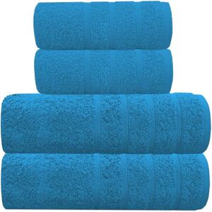 Unbranded (COBALT) Luxury Cotton Towels Set, 2x Bath and 2x Hand Towels - Hotel Quality Su Unbranded (COBALT) Luxury Cotton Towels Set, 2x Bath and 2x Hand Towels - Hotel Quality Su