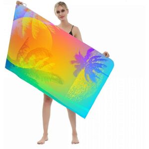 Kikidex (As show, One size) Microfiber Beach Towel Oversize Clearance,Extra Large 63&quo Kikidex (As show, One size) Microfiber Beach Towel Oversize Clearance,Extra Large 63&quo