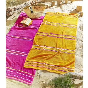 Catherine Lansfield Rainbow Pair Beach Towels Pink Catherine Lansfield Rainbow Pair Beach Towels Pink