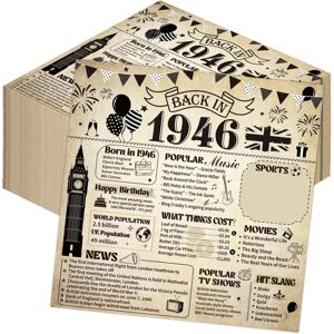 Eiapadeor 80th Birthday Paper Napkins - 50 Pcs 80th Birthday Cocktail Paper Napk Eiapadeor 80th Birthday Paper Napkins - 50 Pcs 80th Birthday Cocktail Paper Napk