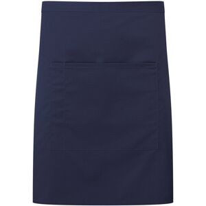 (One Size, Navy) Premier Colours Front Pocket Waist Apron (One Size, Navy) Premier Colours Front Pocket Waist Apron