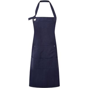 (One Size, Navy) Premier Calibre Heavy Canvas Pocket Apron (One Size, Navy) Premier Calibre Heavy Canvas Pocket Apron