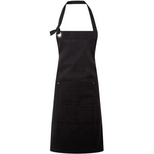 (One Size, Black) Premier Calibre Heavy Canvas Pocket Apron (One Size, Black) Premier Calibre Heavy Canvas Pocket Apron