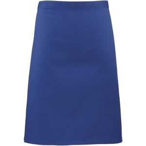 (One Size, Royal) Premier Ladies/Womens Mid-Length Apron (One Size, Royal) Premier Ladies/Womens Mid-Length Apron