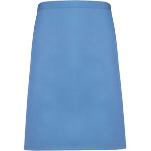 (One Size, Sapphire) Premier Ladies/Womens Mid-Length Apron (One Size, Sapphire) Premier Ladies/Womens Mid-Length Apron