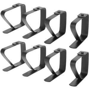 Tlily 8 Pack Stainless Steel Tablecloth Clips Black Picnic Tablecloth Clips Adjustable Tlily 8 Pack Stainless Steel Tablecloth Clips Black Picnic Tablecloth Clips Adjustable