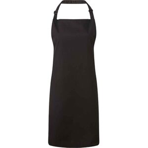 Premier Unisex Adult Colours Full Apron - Black Premier Unisex Adult Colours Full Apron - Black