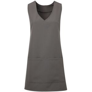 (S/M, Dark Grey) Premier Womens/Ladies Wrap Around Sleeveless Tunic Apron (S/M, Dark Grey) Premier Womens/Ladies Wrap Around Sleeveless Tunic Apron
