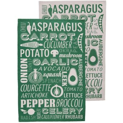 Premier Housewares Porter Tea Towels - Set Of 2 Premier Housewares Porter Tea Towels - Set Of 2