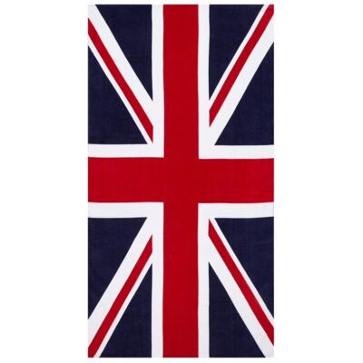 Unbranded 100% Cotton Union Jack British Flag Printed Beach Towel Unbranded 100% Cotton Union Jack British Flag Printed Beach Towel