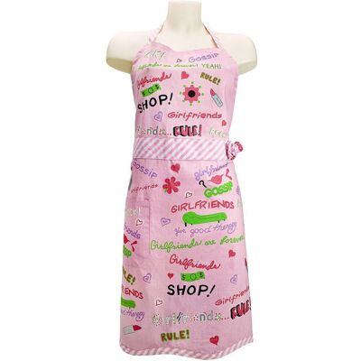 Homescapes Girlfriends Rule Lolita Apron - Apron Homescapes Girlfriends Rule Lolita Apron - Apron