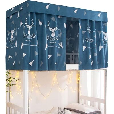 Unbranded Hoce Students Dormitory Bunk Bed Curtains Bed Canopy Privacy Curtains 2 Panels Unbranded Hoce Students Dormitory Bunk Bed Curtains Bed Canopy Privacy Curtains 2 Panels