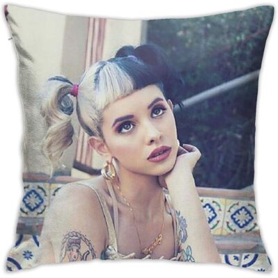 KEROTA Melanie Martinez Cotton Pillow Throw Cushion Cover Case Home Decoration (55cmx55 KEROTA Melanie Martinez Cotton Pillow Throw Cushion Cover Case Home Decoration (55cmx55