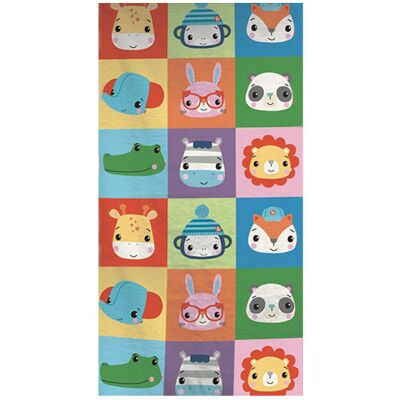 Fisher-Price Bath Beach towel 140 x 70 cm 100% Cotton - Animal Toys Fisher-Price Bath Beach towel 140 x 70 cm 100% Cotton - Animal Toys
