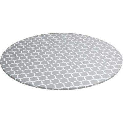 Jojomino Round Tablecloth with Elastic Edge Waterproof Oil Proof PVC Table Cloth Wipe Cle Jojomino Round Tablecloth with Elastic Edge Waterproof Oil Proof PVC Table Cloth Wipe Cle