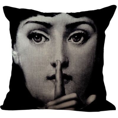 Unbranded (06) Linen Vintage Piero Fornasetti Face Throw Pillow Case Waist Cushion Cover N Unbranded (06) Linen Vintage Piero Fornasetti Face Throw Pillow Case Waist Cushion Cover N