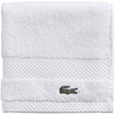 Lacoste Heritage Supima Cotton Wash Cloth - Wash Cloth Lacoste Heritage Supima Cotton Wash Cloth - Wash Cloth