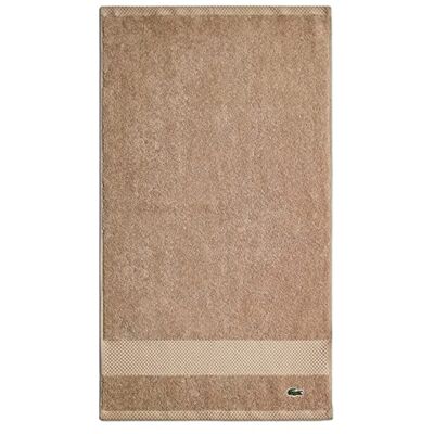 Lacoste Heritage Supima Cotton Hand Towel Sand - Towel Lacoste Heritage Supima Cotton Hand Towel Sand - Towel
