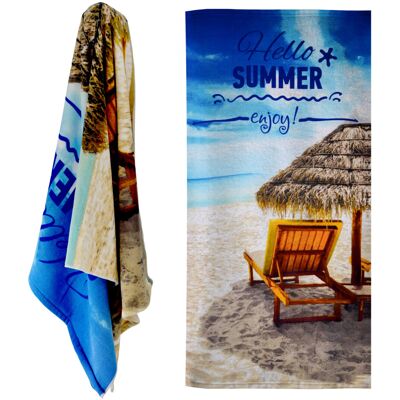 GEEZY - Large Microfibre Beach Bath Towel - Beach - Towel GEEZY - Large Microfibre Beach Bath Towel - Beach - Towel