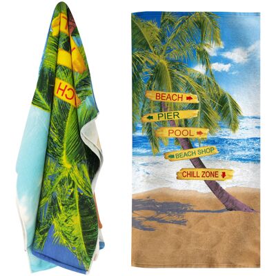 GEEZY - Large Microfibre Beach Bath Towel - Towel GEEZY - Large Microfibre Beach Bath Towel - Towel