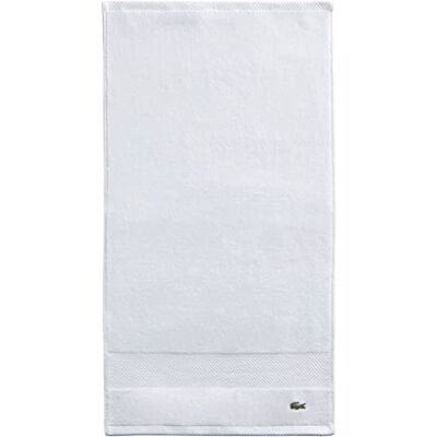 Lacoste Heritage Supima Cotton Hand Towel White - Hand Towel Lacoste Heritage Supima Cotton Hand Towel White - Hand Towel