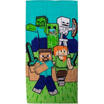 Minecraft Bath Beach Towel 140 x 70 cm 100% COTTON Minecraft Bath Beach Towel 140 x 70 cm 100% COTTON