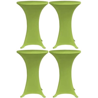 vidaXL 265368 - Green Stretch Table Cover Set for Parties vidaXL 265368 - Green Stretch Table Cover Set for Parties