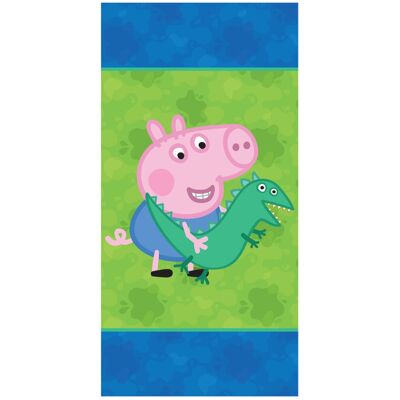 Peppa Pig George Dinosaur Beach Towel Peppa Pig George Dinosaur Beach Towel