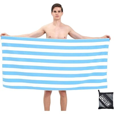 Aisszhao Large Microfibre Beach Towel for Adult,160x90cm Double Side Sand Free Beach Towe Aisszhao Large Microfibre Beach Towel for Adult,160x90cm Double Side Sand Free Beach Towe