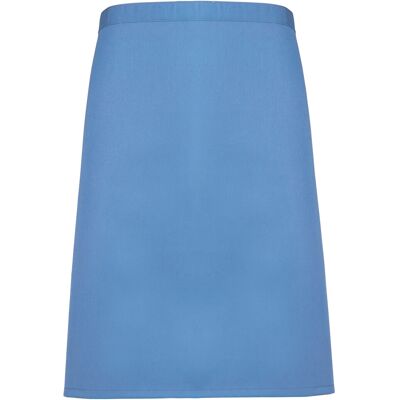 Premier - Ladies Mid-Length Apron - Sapphire - One Size - Apron Premier - Ladies Mid-Length Apron - Sapphire - One Size - Apron