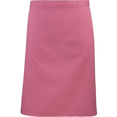 (One Size, Fuchsia) Premier Ladies/Womens Mid-Length Apron (One Size, Fuchsia) Premier Ladies/Womens Mid-Length Apron