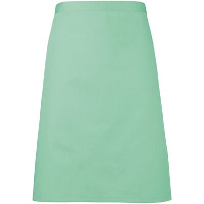 (One Size, Aqua) Premier Ladies/Womens Mid-Length Apron (Pack of 2) (One Size, Aqua) Premier Ladies/Womens Mid-Length Apron (Pack of 2)