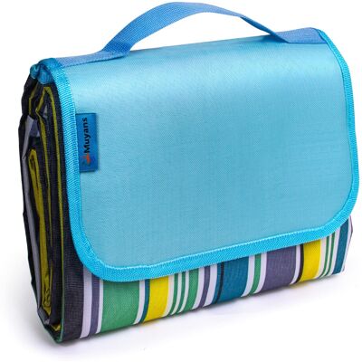 Muyans Picnic Blanket 200 x 200 cm, Waterproof Picnic Blanket Large, Foldable Be Muyans Picnic Blanket 200 x 200 cm, Waterproof Picnic Blanket Large, Foldable Be