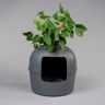 RHR Quality RHRQuality Litter Box Flower XXL Grey