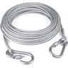 Tresbro Dog Tie Out Cable, 9M(30ft) Dog Cable Heavy Duty Tie-out Cable for Dogs Up to 25