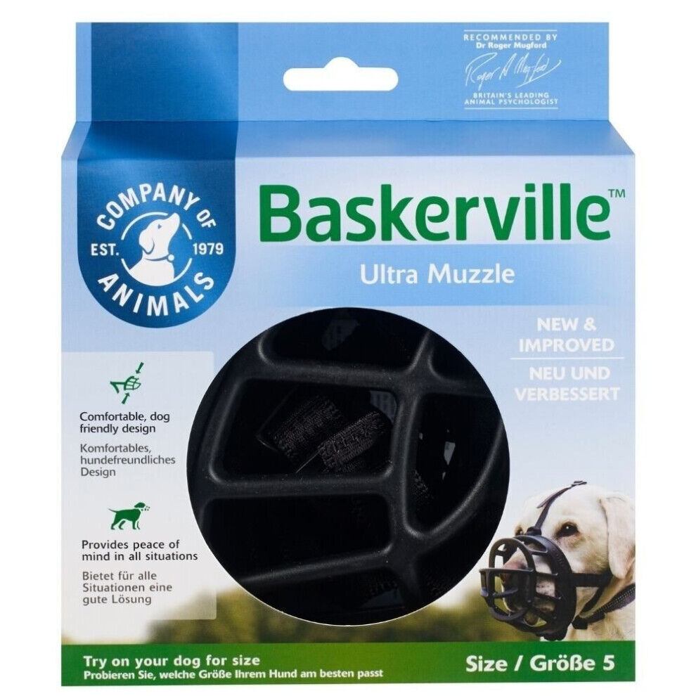 Company Of Animals Baskerville Ultra Muzzle Size 5