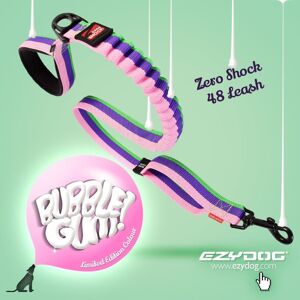 EzyDog (Bubblegum) EZY-DOG ZERO SHOCK LEAD (48 Inch) EzyDog (Bubblegum) EZY-DOG ZERO SHOCK LEAD (48 Inch)