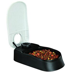 Trixie 24371 Tx1 Automatic Feeder 300ml / 15 × 7 × 24cm Charcoal / Black - 300 - Trixie 24371 Tx1 Automatic Feeder 300ml / 15 × 7 × 24cm Charcoal / Black - 300 -
