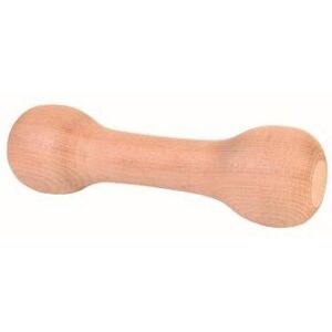 Trixie Rounded Wooden Retrieving Dumbbell, 250 G - Do Dumbbell Toy 250 21cm 825 Trixie Rounded Wooden Retrieving Dumbbell, 250 G - Do Dumbbell Toy 250 21cm 825