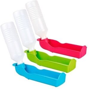 Bottle With Bowl, Plastic, 250ml - Dog Bowl Water Trixie Travel Drinking - bott Bottle With Bowl, Plastic, 250ml - Dog Bowl Water Trixie Travel Drinking - bott
