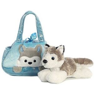 Aurora - Fancy Pals - 7" Peek-a-boo Husky Pet Carrier Aurora - Fancy Pals - 7" Peek-a-boo Husky Pet Carrier