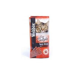 Webbox Cats Delight Beef & Rabbit Tasty Sticks - Cat Treats Webbox Cats Delight Beef & Rabbit Tasty Sticks - Cat Treats