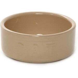 Rayware All Cane Lettered Cat Bowl 13cm (5'') Rayware All Cane Lettered Cat Bowl 13cm (5'')